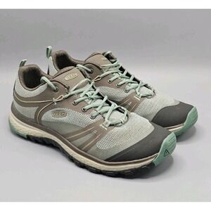 Keen Terradora II 1016774 Hiking Shoes Women's 10 Gray‎ Mint Green